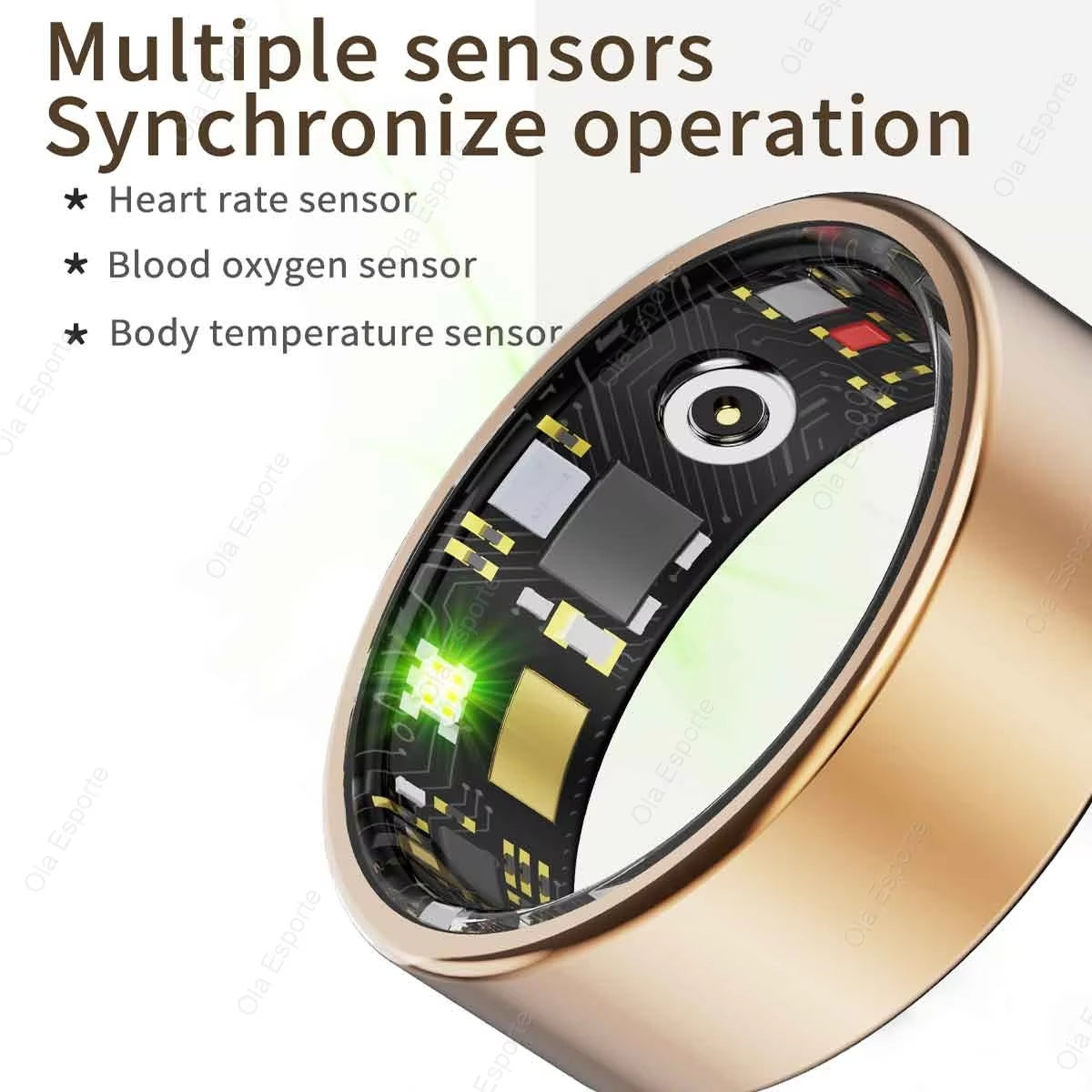 Smart Ring for Xiaomi 2025 Men Women 5ATM Waterproof Health Monitor Heart Rate Sleep Monitor Muilt Sport Modes Tracker Smartring