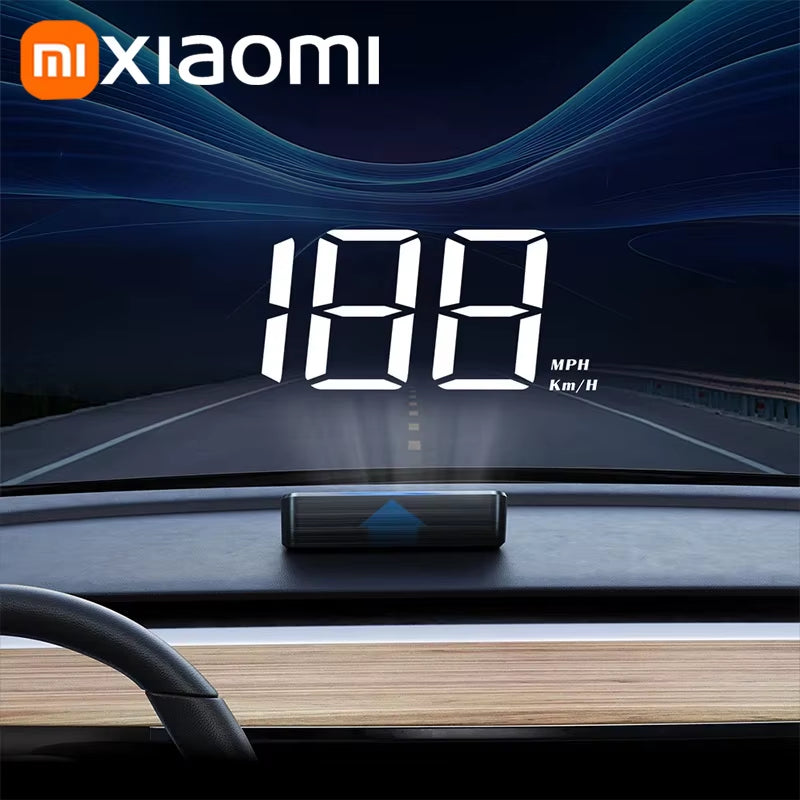 Xiaomi In-Vehicle Speedometer HUD Head up Display Digital Speed Mete GPS